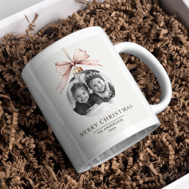 Taza De Café "Navidad Feliz personalizada