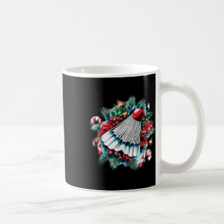 Taza De Café Navidad Festiva Para Amantes Del Bádminton, Navida