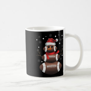 Taza De Café Navidad Fútbol Niños Snowman Fútbol Navidad