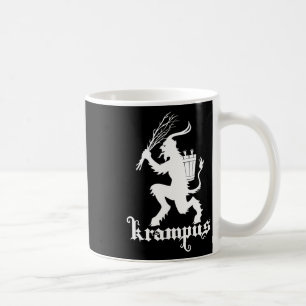 Taza De Café Navidad Krampus Espantoso Xmas Horror Oculto Fiest