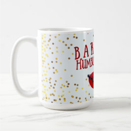 Taza De Café Navidad lindo de los amantes del perro del