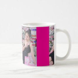 Taza De Café Navidad mujer con regalos