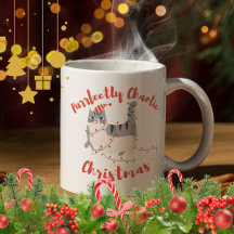 Navidad perfectamente caótica, divertido gato de v