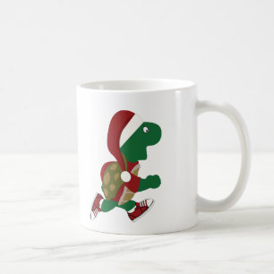 Taza De Café Navidad que funciona con la tortuga