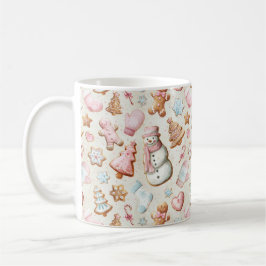 Taza De Café Navidad Rosa 