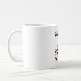Taza De Café Navidad Santa Claus Voleibol Muñeco de nieve Reno