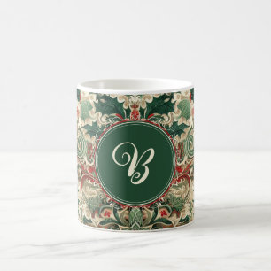 Taza De Café Navidad victoriana/clásica/vintage personalizada