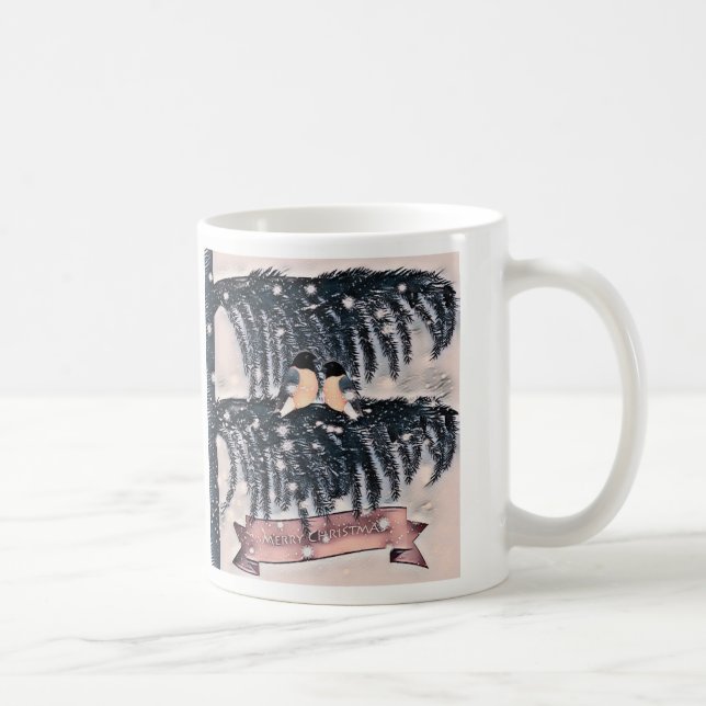 Taza De Café Navidad, Vintage (Derecha)