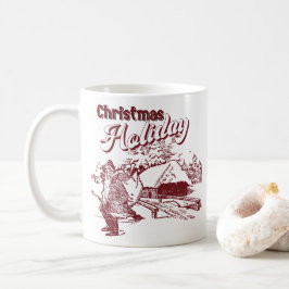 Taza De Café Navidad Vintage