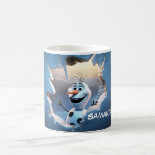 Taza De Café navidades 3D lindos Snowman Breakup