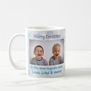 Taza De Café Navidades Abuelos Abuelos Personalizado Foto