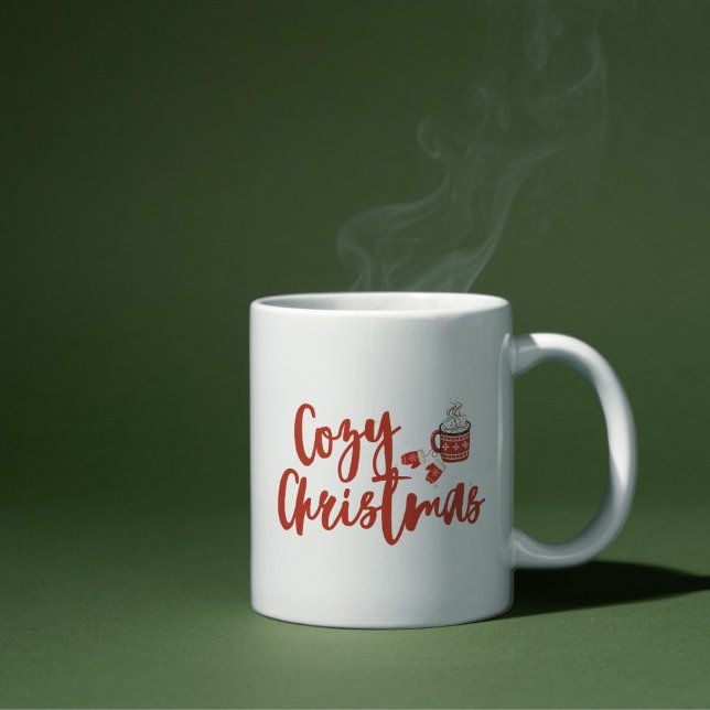 Taza De Café Navidades acogedores: diseño de chocolate caliente (Subido por el creador)