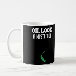 Taza De Café Navidades adultos de humor Mistletoe Dirty Santa G