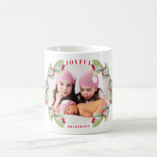 Taza De Café Navidades alegres foto de Mistletoe Holiday
