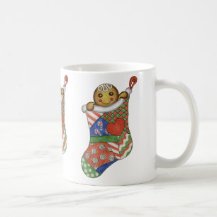 Taza De Café Navidades aleteando el café de Gingerbread Mug