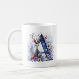Taza De Café Navidades Alphabet Coffee Hot Coco Mug. Letra Mug