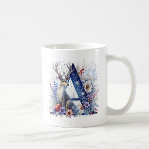 Taza De Café Navidades Alphabet Coffee Hot Coco Mug. Letra Mug
