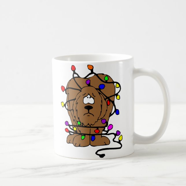 Taza De Café Navidades alumbran el desastre (Derecha)