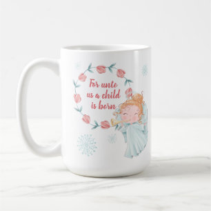 Taza De Café Navidades Angel Christian