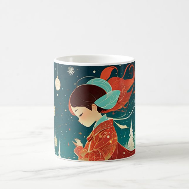 Taza De Café Navidades Angel Guard Coffee Mug (Centro)