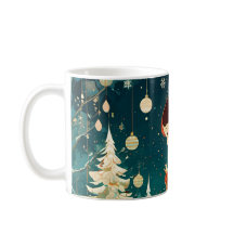 Navidades Angel Guard Coffee Mug
