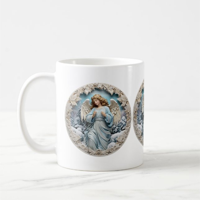 Taza De Café Navidades Angel Mug (Izquierda)