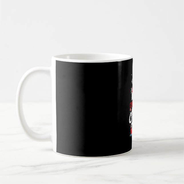 Taza De Café Navidades animadores Cheerled Cheer (Izquierda)