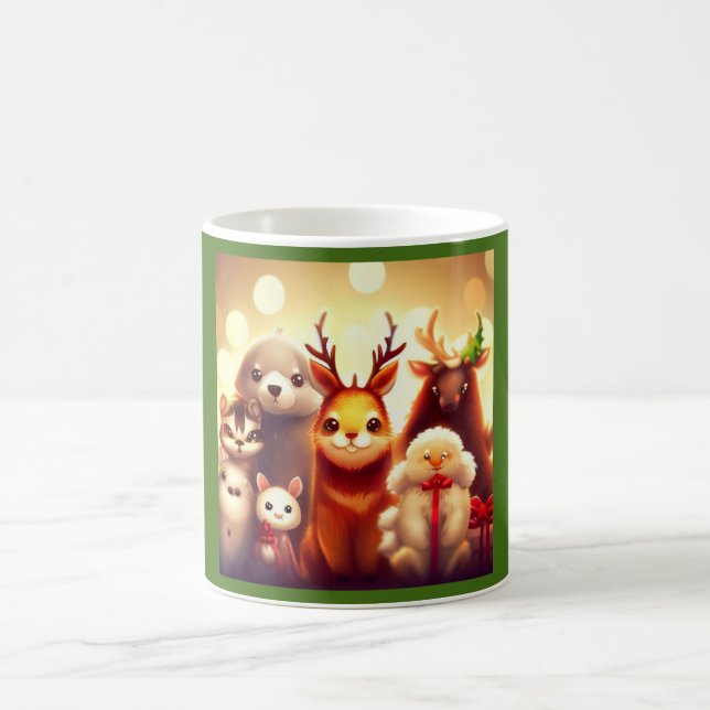 Taza De Café Navidades Animales 1 (Centro)
