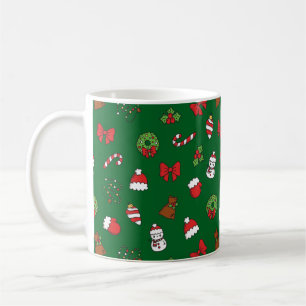 Taza De Café Navidades AQUÍ - Noel alegre 2024