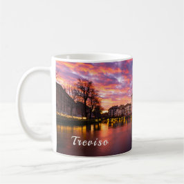Taza De Café Navidades atardecer en Treviso