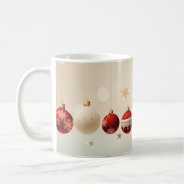 Taza De Café Navidades Bauble Festividad
