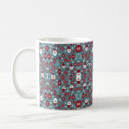 Taza De Café Navidades bauble patrón