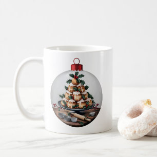 Taza De Café Navidades Bauble Profiteroles Baker