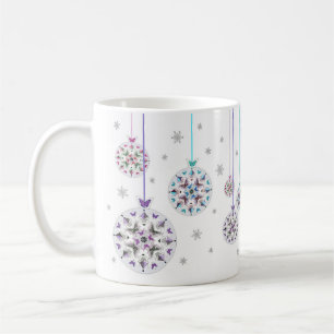 Taza De Café Navidades Baubles Mug