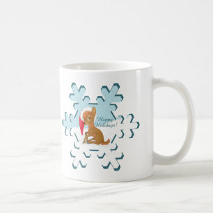 Taza De Café Navidades bebés renos