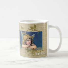 Taza De Café Navidades Blessings Angel