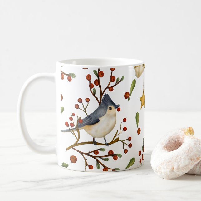 Taza De Café Navidades Bluejay (Con donut)