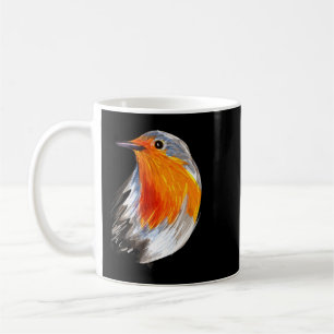 Taza De Café Navidades burdos Robin Costume Bird Watcher Birdin