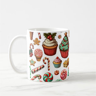 Taza De Café Navidades Candy And Sweet trata a los clipart