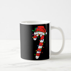 Taza De Café Navidades Candy Cane Santa Xmas Niños Pequeños Jóv