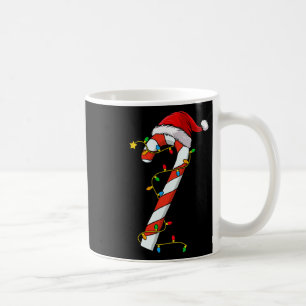 Taza De Café Navidades Candy Cane Santa Xmas Niños Pequeños Jóv