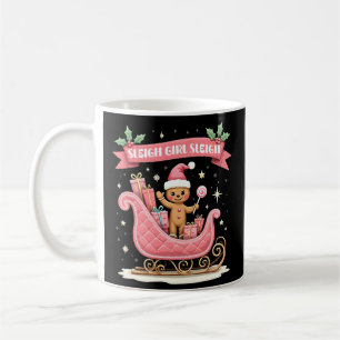 Taza De Café Navidades Candy Sleigh Chica Gingerbread Holiday