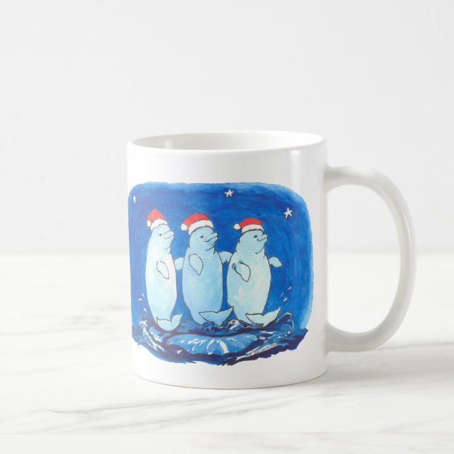Taza De Café Navidades caprichosos Alaska Wildlife Coffee Mug (Derecha)