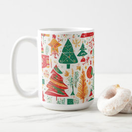 Taza De Café Navidades caprichosos Forest Mug