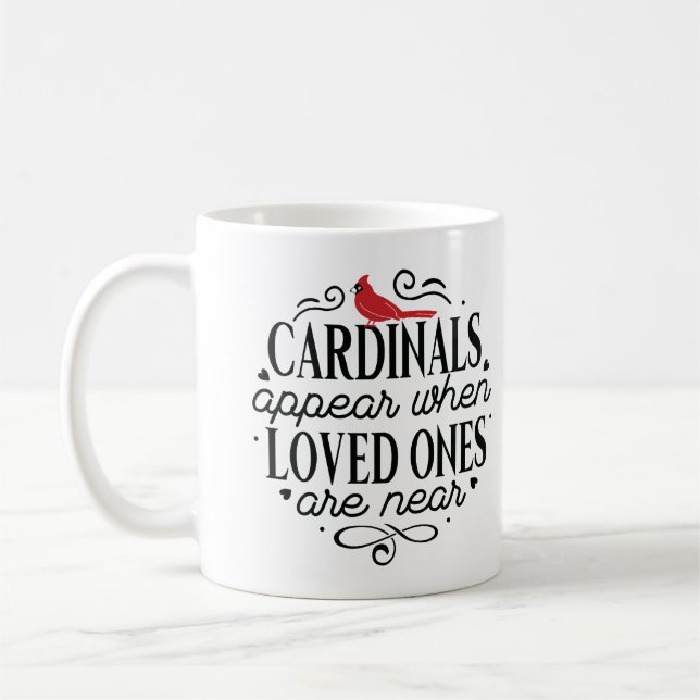 Taza De Café Navidades Cardenal 5 Personalizado (Izquierda)