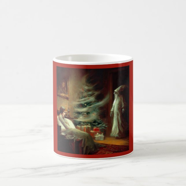 Taza De Café Navidades Carol Fantasma del presente navideño (Centro)