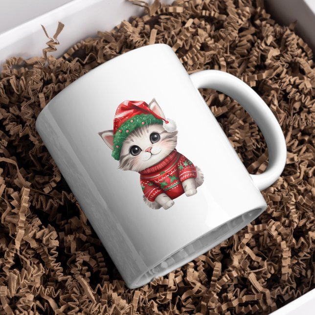 Taza De Café Navidades Cat Cutie Mug (Subido por el creador)