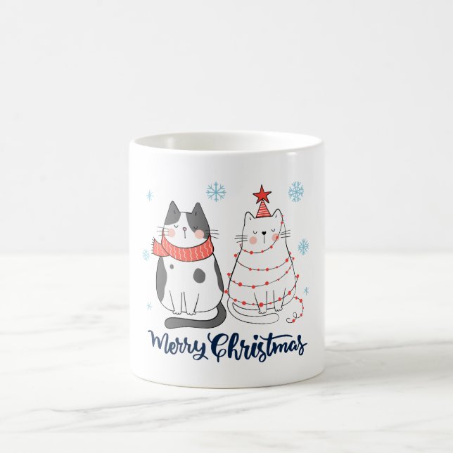 Taza De Café Navidades Cat Mug (Centro)