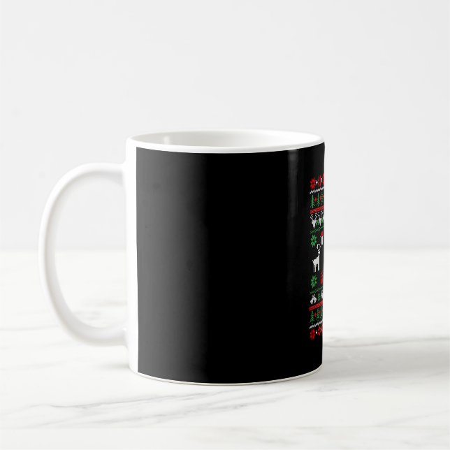 Taza De Café Navidades Cavalier King Charles (Izquierda)