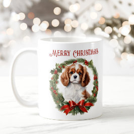 Taza De Café Navidades Cavalier King Charles Perro Mug de texto